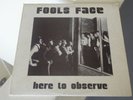 FOOLS FACE PRIVATE NEW WAVE POWER POP LP 