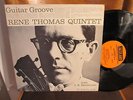 RENE THOMAS QUINTET GUITAR GROOVE \ J.R. MONTEROSE JAZZLAND RARE JAZZ LP MONO