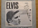 ELVIS PRESLEY Love Letters RARE URUGUAY 7 EP WITH COVER