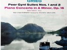 MAURICE ABRAVANEL / Grieg Peer Gynt Suites / Westminster Stereo WST 14057