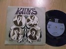 KINKS  rare  7 EP picture sleeve david watts  45 vg+ vinyl RAREST UK EP 