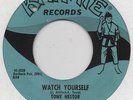 NORTHERN SOUL-**TONY HESTER**-WATCH YOURSELF(2 CLASSIC'S)-KARATE-***NICE COPY***