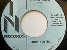 Eddie Foster - I Never Knew - - Northern Soul - LISTEN