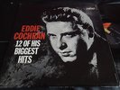 EDDIE COCHRAN 12 BIGGEST HITS MEMORIAL ALBUM LIBERTY 3172 ORG US 1960 ROCKABILLY