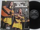 MERRUWYN Live at the GROSVENOR LP  Female vox Pastoral Folk 1974 Auto'd
