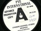 NELLA DODDS FINDERS KEEPERS LOSERS WEEPERS PYE INT DEMO NORTHERN SOUL R&B MOD