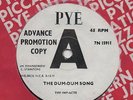 THE IMP-ACTS-THE DUM DUM SONG('B' SIDE BEAT)-PYE-**WHITE DEMO**-**NICE COPY**