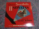 Clara Haskil:Scarlatti 11 Sonatas:Westminster WL 5072:Orig Early Green VERY RARE
