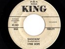 Mod Jazz R&B 45 LYNN HOPE Shockin'/Blue & Sentimental King HEAR