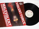 VIOLENT FORCE -Malevolent Assault of Tomorrow LP 1987 running wild sodom kreator
