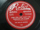 MELLO-MOODS Sleep A Wink RED ROBIN 104  78 RPM DOO WOP MONSTER RARE
