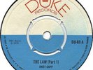 ANDY CAPP   THE LAW   SKA SKINHEAD ROCK STEADY REGGAE   Duke Records 7