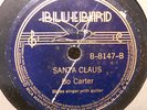 BO CARTER Santa Claus/Some Day BLUEBIRD 8147 V+ BLUES 78RPM