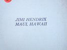 JIMI HENDRIX-MAUI, HAWAII-TMOQ 1st PRESS YELLOW VINYL STAMPED COVER VERY RARE