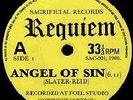 REQUIEM - ANGEL OF SIN 1980 NWOBHM LTD EDITION VINYL EP - 33 RPM HARD ROCK METAL