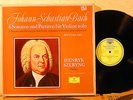 DGG 139270/72 Bach SOLO VIOLIN HENRYK SZERYNG, TULIP Germany 3LP  NM