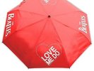 THE BEATLES LOVE ME DO RED UMBRELLA OFFICIAL APPLE PRODUCT NEW WITH TAGS