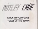 Motley Crue Stick to Your Guns Original Leathur Coffman 7