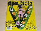 JAMIE REID ILLUSTRATED APE V.RARE ORIG MAG LIMITED EDITION SEX PISTOLS ART PUNK