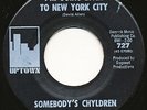 SOMEBODY'S CHYLDREN on Uptown --I'M GOING BACK TO NYC-- 60s garage punk 45 HEAR