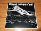 V.A. METAL MASSACRE LP First Press MBR1001 CIRITH UNGOL METALLICA RATT MALICE