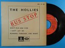 THE HOLLIES EP 45T BUS STOP TBE