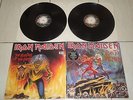 IRON MAIDEN Run to the hills The number of the beast G/F 12'' 2LP EMI IRN4 1990