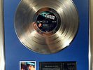 The Rolling Stones Black and Blue platin Schallplatte goldene gold record