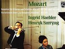 PHILIPS STEREO - SZERYNG  / HAEBLER - MOZART VIOLIN SONATAS KV 547, 303, 302