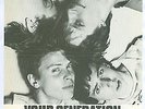 original promo flyer GENERATION X your generation UK 1978 rare PUNK A4