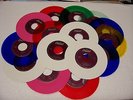 Beatles/McCartney-strawberry fields forever,red vinyl + 14 more colour US 45's