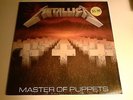 Metallica Master of Puppets LP Record Vinyl & Jacket Elektra 60439-1 1986 Cliff