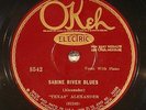 Texas Alexander, Okeh 8542, EE+