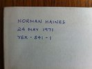 ORIGINAL NORMAN HAINES  DEN OF INIQUITY UK  ONE SIDED UK TEST PRESSING