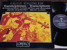Sitkovetsky Canino Kreisler Transcriptions Violin Recital Orfeo Stereo NM