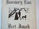 BERT JANSCH- Rosemary Lane -1971 first TRANSATLANTIC classic folk EX-/EX-