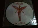 NIRVANA In Utero LTD ED LP VINYL MEGA-RARE PICTURE DISC MEXICAN GED24536P Ex