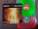 Ex++ QUEEN Live Killers JAPAN 2LP SET RED & GREEN COLORED VINYLS P-5567/8 P/S