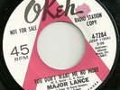RARE Major Lance PROMO 45 