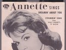 Orig 61 ANNETTE FUNICELLO Dreamin' About You/Strummin' Song 45 w/ picture sleeve