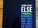 CANNONBALL ADDERLEY Somethin' Else LP BLUE NOTE 1595 US '58 W.63rd RVG EAR No R