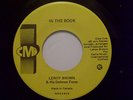 Island Disco Boogie 45 - LEROY BROWN - In The Book on CMI (BREAKS / DRUMS