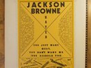 Jackson Browne Rated X-If You Just Want Meat LP 1975 rare colored wax tmoq
