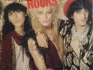 HANOI ROCKS *UP AROUND THE BEND* 1984 GLAM PUNK SPANISH 45 PROMO