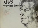WAYLON JENNINGS at jd's LP 12 track promo stickered sleeve has seam split (1001)