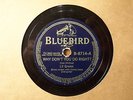 LIL GREEN Why Don't You Do Right ? on BLUEBIRD 8714 Blues 78