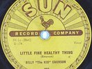 Hear Blues 78 rpm BILLY 