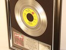 Rolling Stones, Miss You, Platin Record, platin Schallplatte, goldene