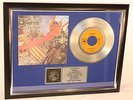 Santana, Black Magic Woman, mit Cover, Platin Record, Schallplatte, Award, gold