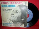 1969 FRIDA BOCCARA Un Jour Enfant 7/45 SIGNED EP EUROVISION 69 PORTUGAL RARE